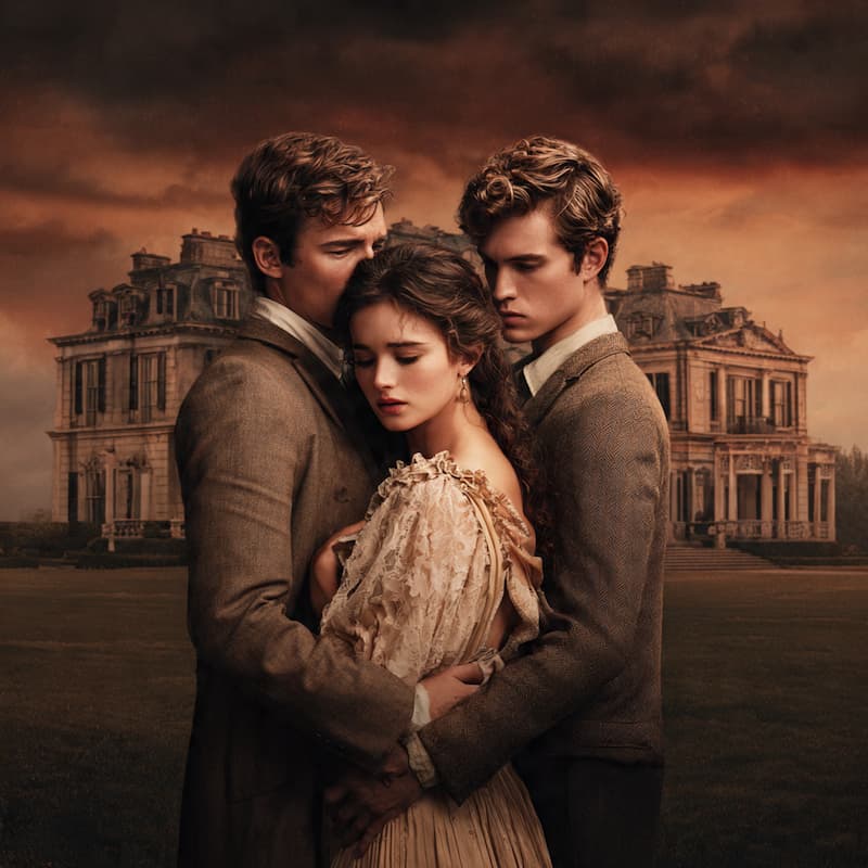 two boys are huging one boy