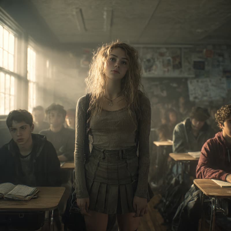 a_teenage_girl_in_a_wrong_classroom