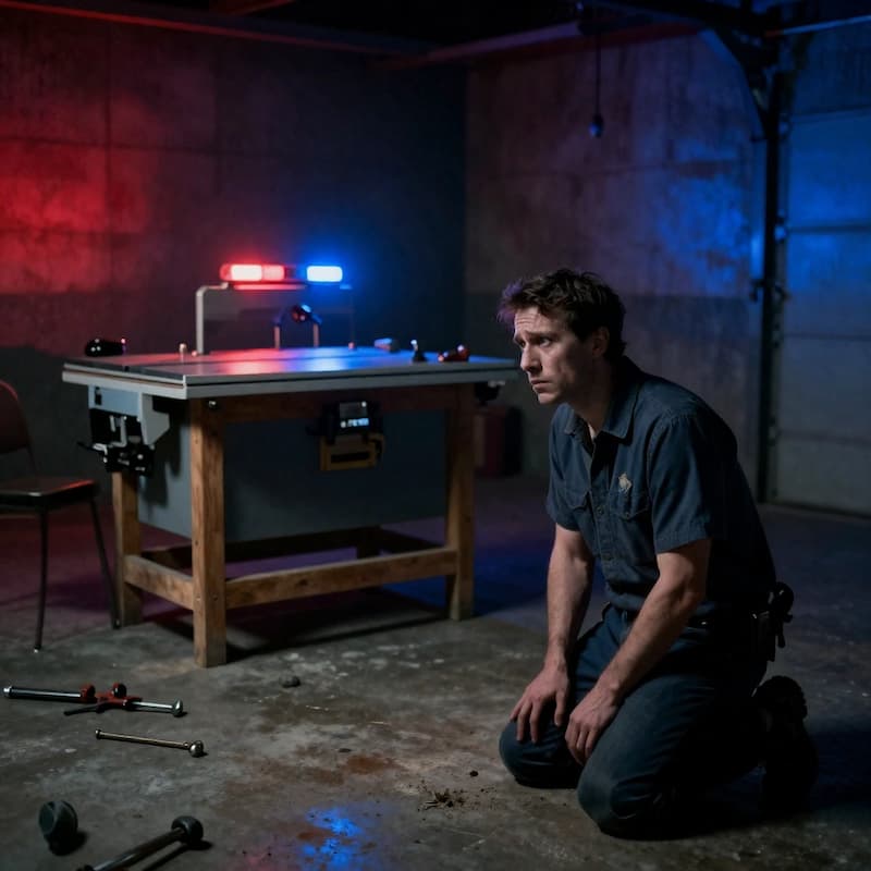 A man is sitting on floor